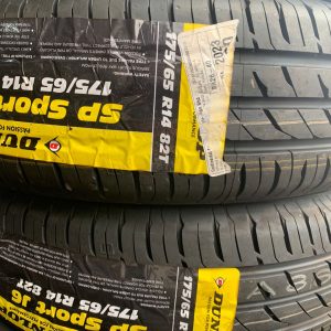 New Tyre 175/65R14 Dunlop Year 2024