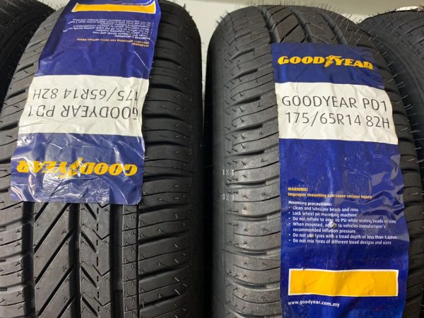 New Tyre 175/65R14 Goodyear Year 2024