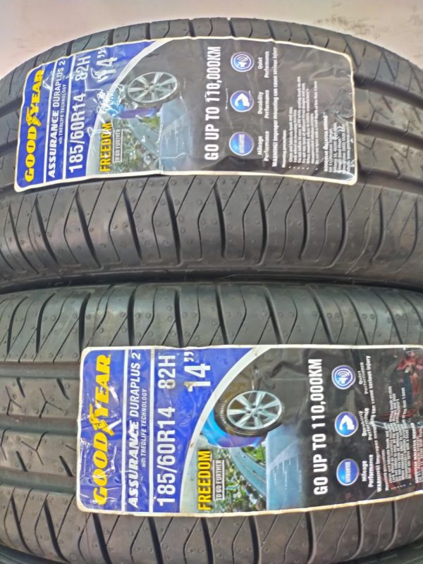 New Tyre 185/60R14 Goodyear Year 2024