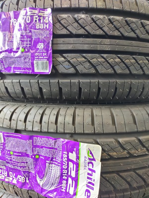 New Tyre 185/70R14 Achilles Year 2024