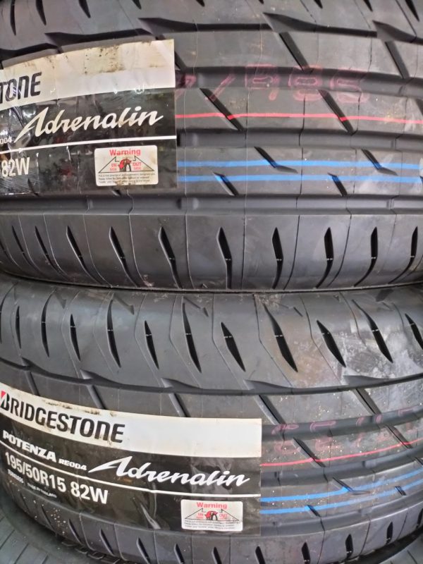 New Tyre 195/50R15 Bridgestone Year 2024