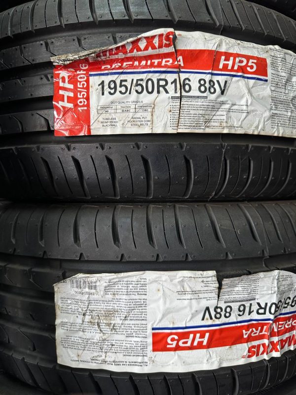 New Tyre 195/50R16 Maxxis Year 2024