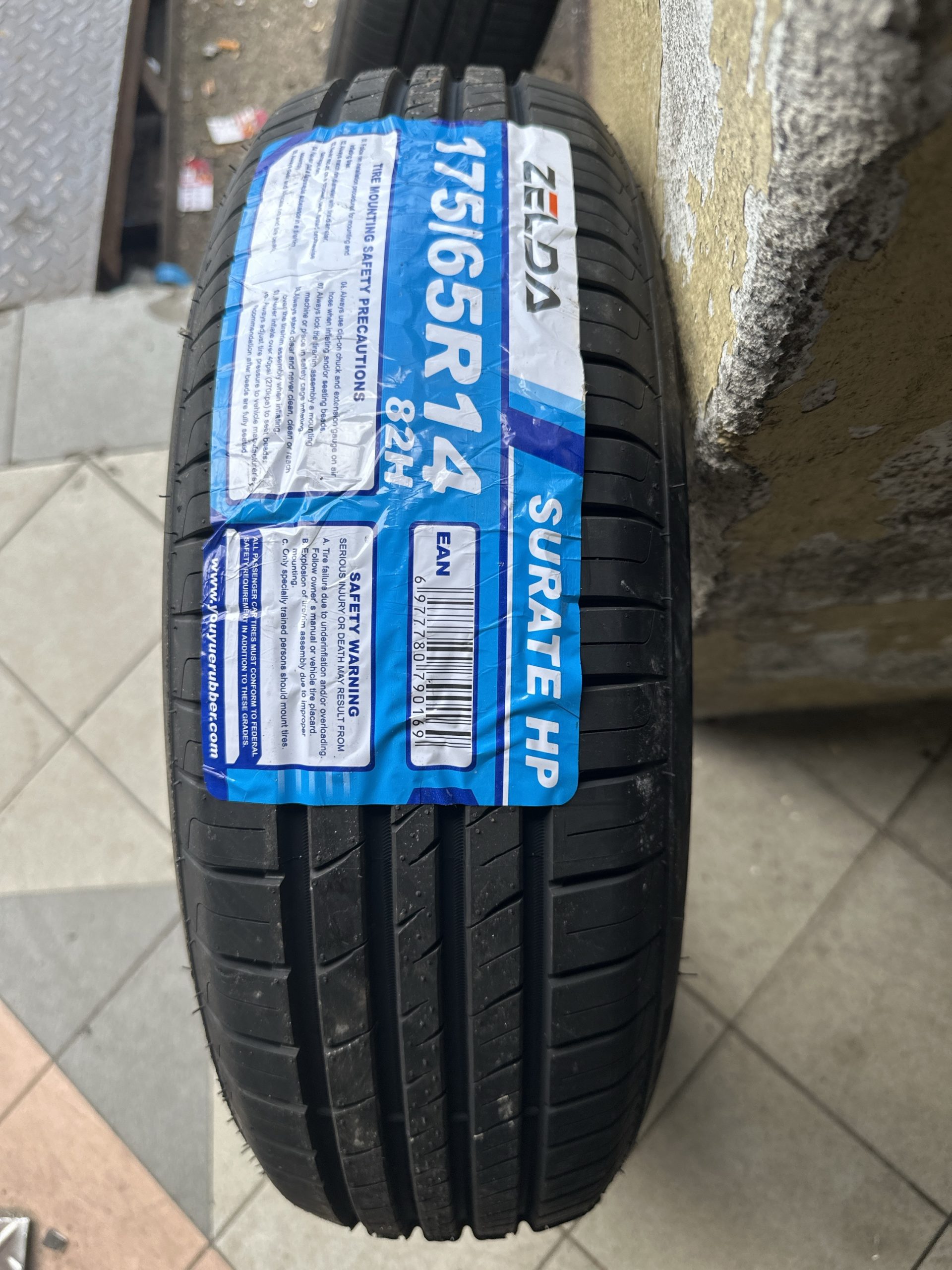 New Tyre 175/65R14 Zelda Surate HP Year 2024 - Image 3