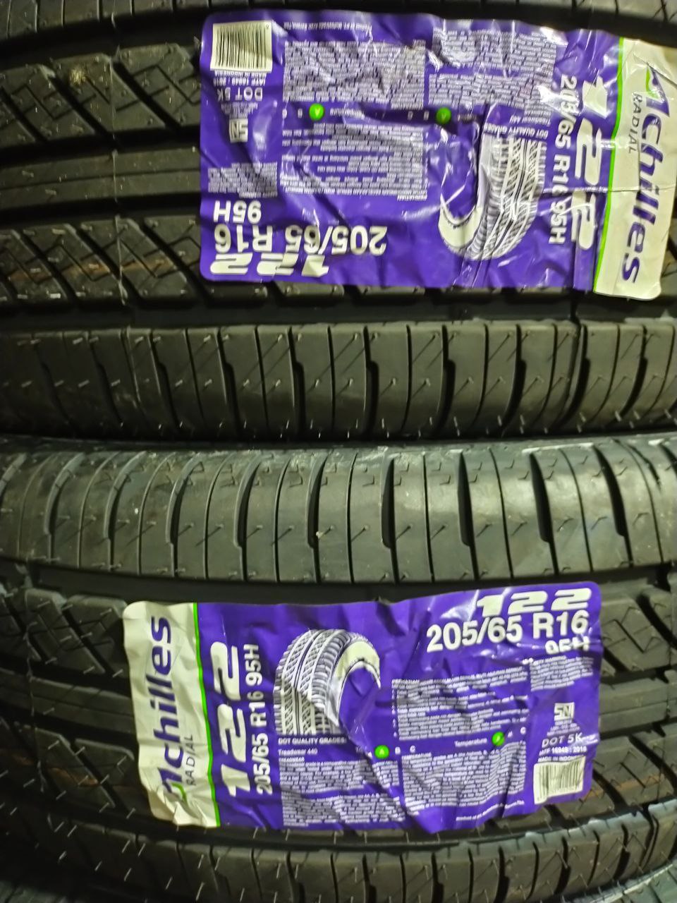 New Tyre 205/65R16 Achilles Year 2024 - Image 2
