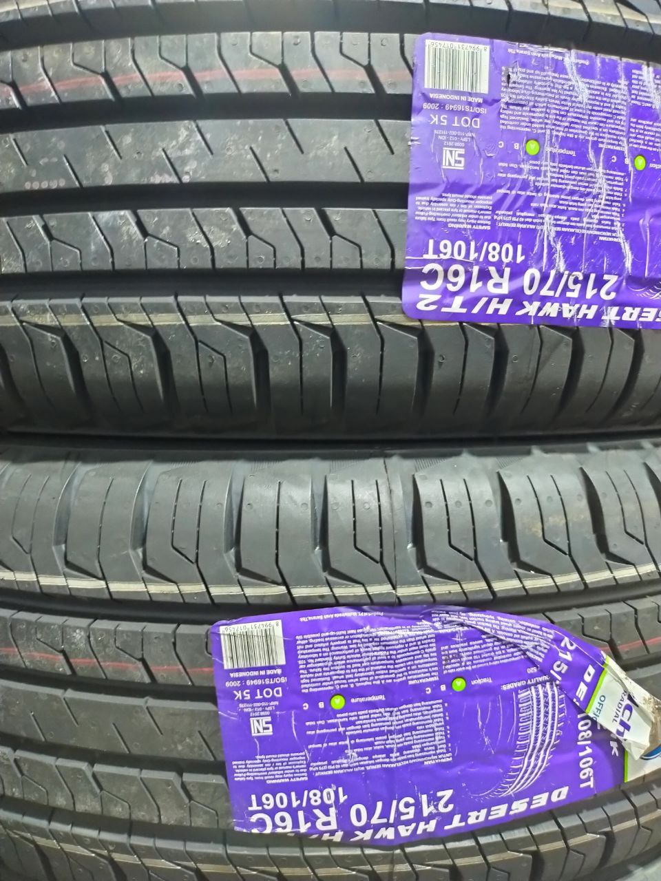 New Tyre 215/70R16C Achilles Year 2024 - Image 2