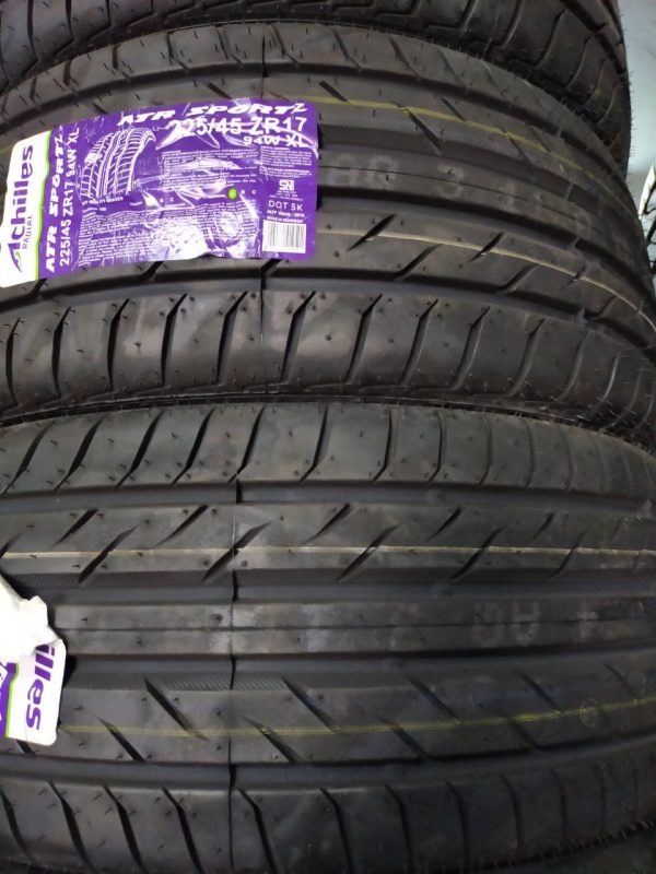 New Tyre 225/45R17 Achilles Year 2024
