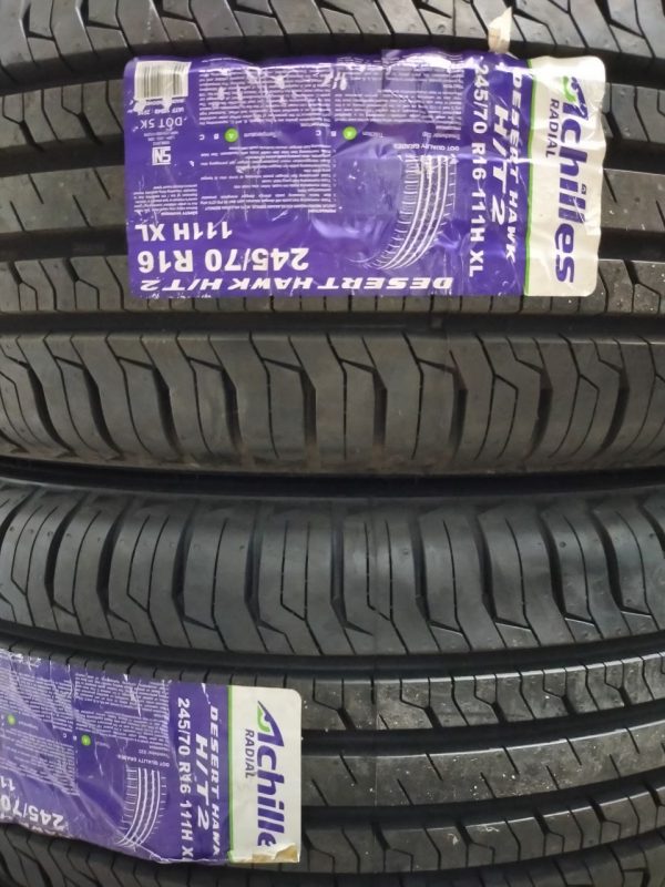 New Tyre 245/70R16 Achilles Year 2024