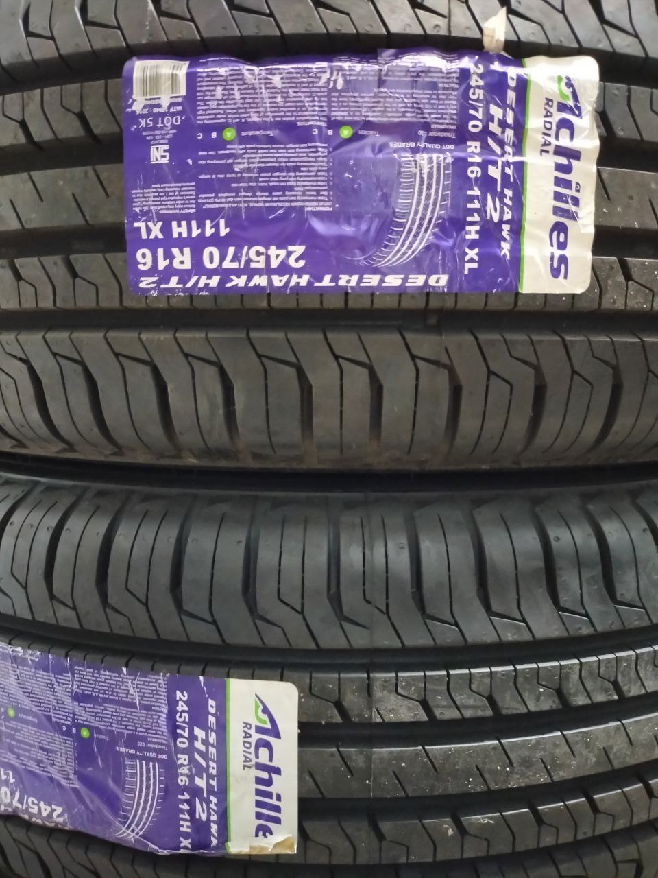 New Tyre 245/70R16 Achilles Year 2024
