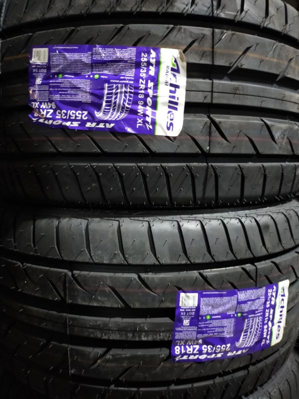 New Tyre 255/35ZR18 Achilles Year 2024
