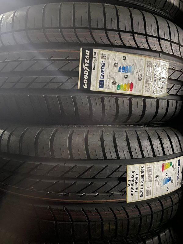 New Tyre 255/50R19 Goodyear Year 2024