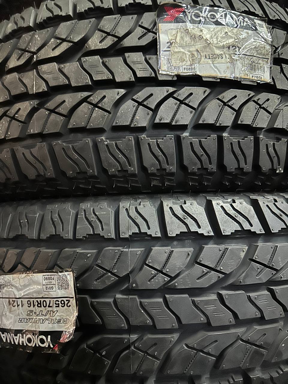 New Tyre 265/70R16 Yokohama Year 2024