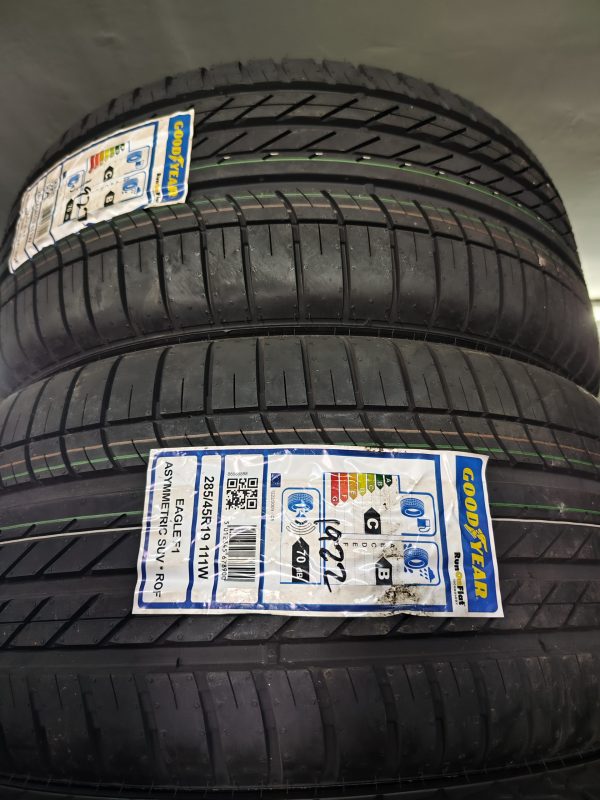New Tyre 285/45R19 Goodyear Year 2024