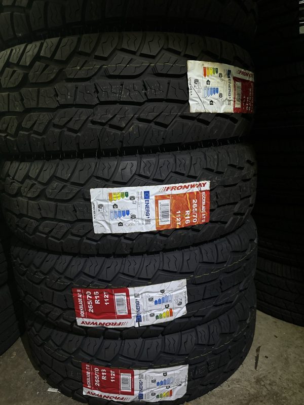 New Tyre 265/70R16 FRONWAY ROCKBLADE A/T II 112T Year 2024