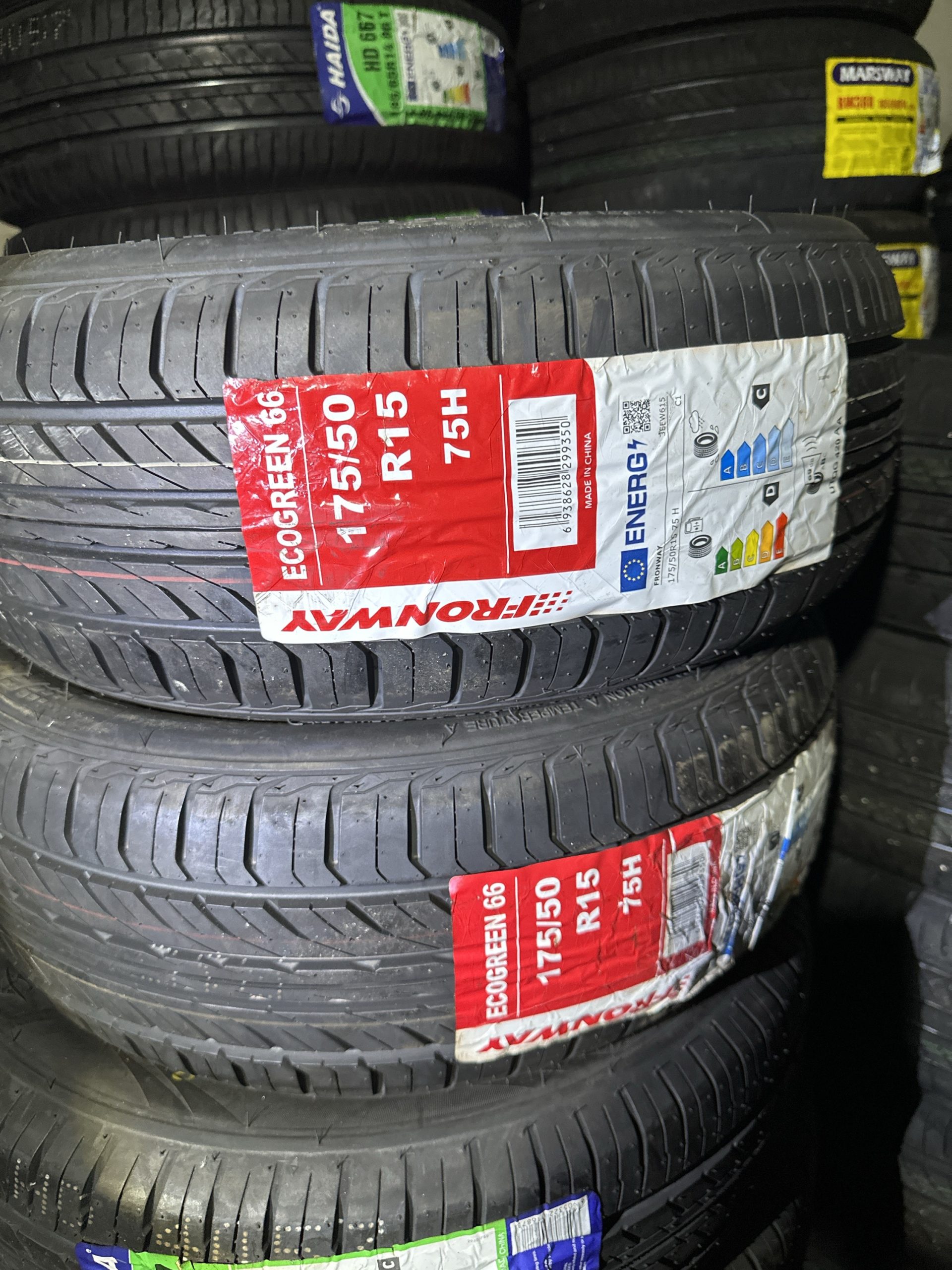 New Tyre 175/50R15 FRONWAY ECOGREEN 66 75H Year 2024
