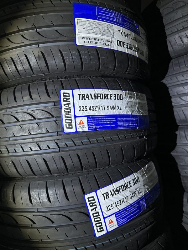 New Tyre 225/45ZR17 GODDARD TRANSFORCE 300 94WXL Year 2024